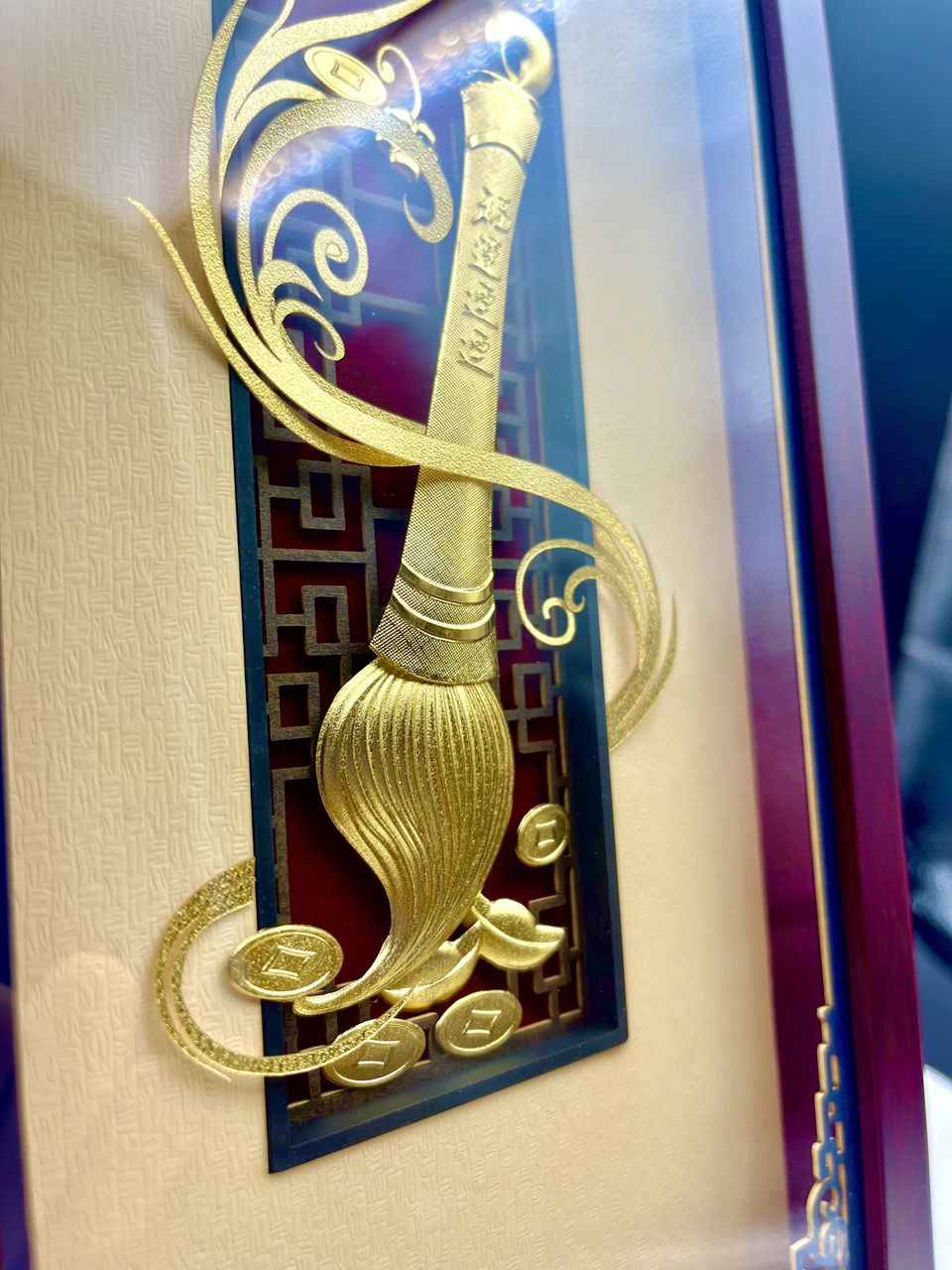 24 K金箔 福運年年- 妙筆生財