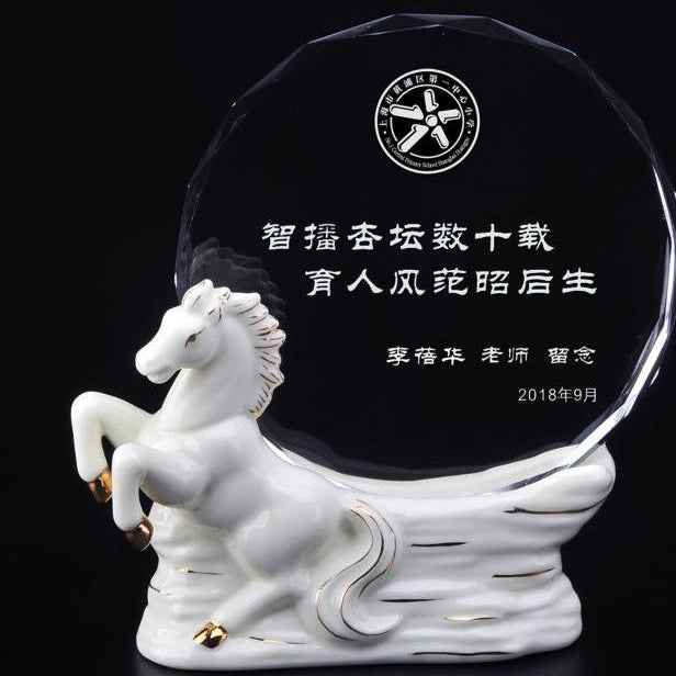 水晶獎牌