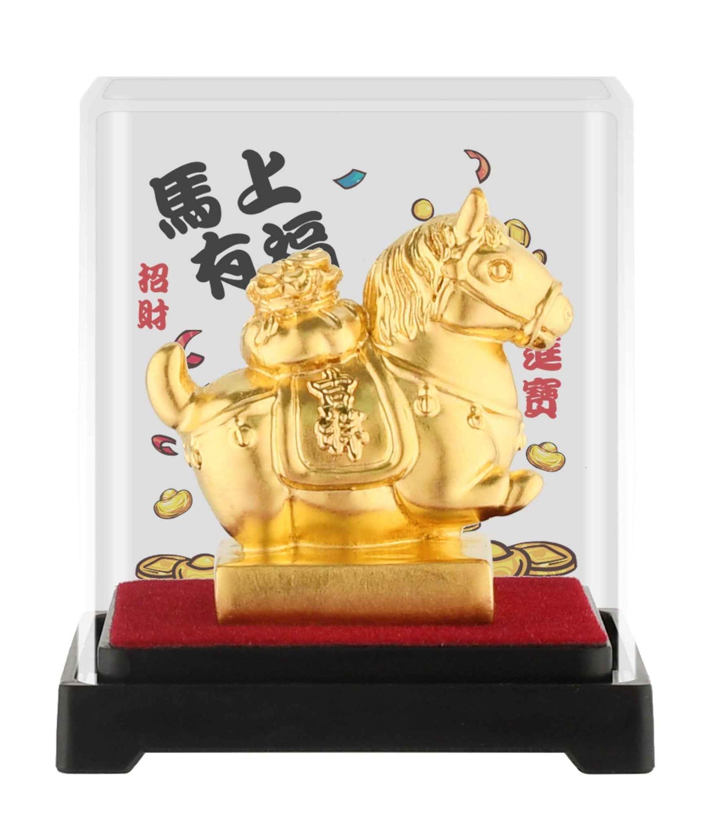 迷你擺件-馬上有福/馬上有錢(有錢和有福一對落單,有優惠)