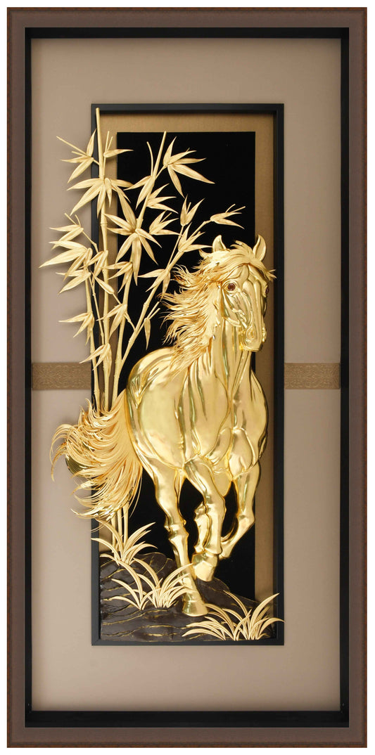 真金箔-一馬當先