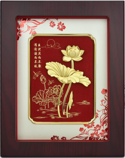 真金箔-金蓮花