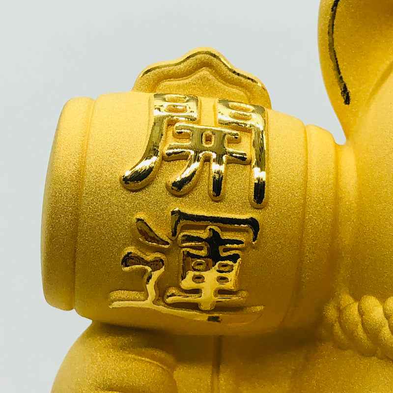招財進寶-開運貓- 榮興達黃金工藝- 禮品定制- 公司禮品定制– 榮興達