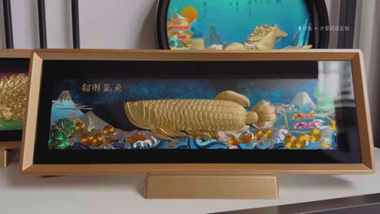 招財金龍魚